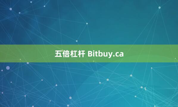 五倍杠杆 Bitbuy.ca